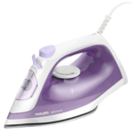 فيليبس مكواة بخار سلسلة DST1020/36 1000 - قوة 1800 واط، بخار مستمر 20 غرام/دقيقة، تعزيز بخار 90 غرام، قاعدة غير لاصقة، خزان 250 مل، تنظيف ذاتي، ازالة البكتيريا، تسخين سريع، DST1020/36