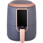 قلاية كهربائية بدون زيت تك فيرا، 6 لتر، 1500 وات، ديجيتال - رمادي نحاسي