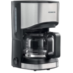 ماكينة تحضير قهوة كينوود تكفي لـ6 اكواب وتعمل بالتنقيط لقهوة امريكانو، طاقة 550 وات/ 40 دقيقة للايقاف التلقائي/ تنظيف سهل/ فلتر قابل لاعادة الاستخدام/ مضادة للتقطير/ طبق تسخين CMM05.000BM اسود/فضي