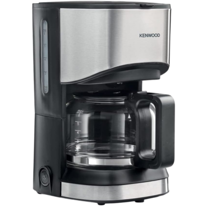 ماكينة تحضير قهوة كينوود تكفي لـ6 اكواب وتعمل بالتنقيط لقهوة امريكانو، طاقة 550 وات/ 40 دقيقة للايقاف التلقائي/ تنظيف سهل/ فلتر قابل لاعادة الاستخدام/ مضادة للتقطير/ طبق تسخين CMM05.000BM اسود/فضي