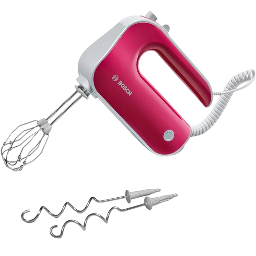 تصميم بدون عنوان (3) مضرب يدوي من بوش MFQ40304- 500 وات، احمر وفضي - الصورة 1