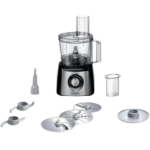 Bosch MultiTalent 3 Food processor 2.3 Litter - 800 W - 2 speeds + pulse function -17000 RPM - Brushed stainless steel - MCM3421M
