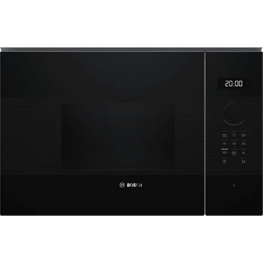 تصميم بدون عنوان (4) Bosch Series 4 Built-In Microwave Oven 20L, 800W, Black – Model BFL524MB2 - Image 1