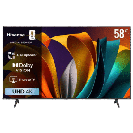 Hisense 58 Inch Smart TV , 4K UHD D LED Built-In Receiver - 58A6N