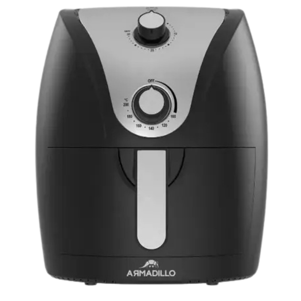 تصميم بدون عنوان (6) Armadillo Air Fryer , 3.5 Liter , 1400 Watt Black Silver - ARM-SDA-AF-BK-0000 - Image 1