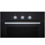 فرن بليت ان بوش سيريس 2، 60 سم، أسود - HBF011BA1