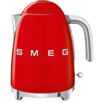 كيتل سعة 1.7 لتر بقوة 2400 وات من سميج، لون أحمر، موديل KLF03RDEU