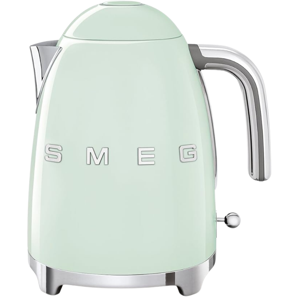 حبيبه (19) غلاية كهربائية فولاذ مقاوم للصدأ سعة 1.7 لتر من سميج، كروم، أخضر باستيل، KLF03PGEU - الصورة 1