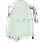 غلاية كهربائية فولاذ مقاوم للصدأ سعة 1.7 لتر من سميج، كروم، أخضر باستيل، KLF03PGEU - الصورة 2