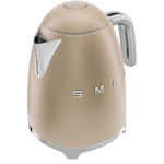 ⁦غلاية ريترو مميزة من سميج، 1.7 لتر، 7 أكواب، 2400 وات، ذهبي مطفي KLF03CHMEU⁩ - الصورة ⁦2⁩