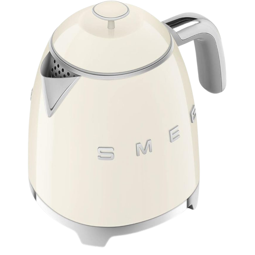 حبيبه (29) غلاية صغيرة بتصميم الخمسينيات طراز KLF05CREU من سميج، بلون بيج فاتح (Cream) - الصورة 1