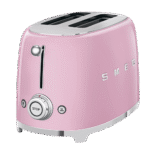 Smeg xiaoniubenben Smeg TSF01PKEU Toaster 2 Scheiben, cadillacpink - Image 2