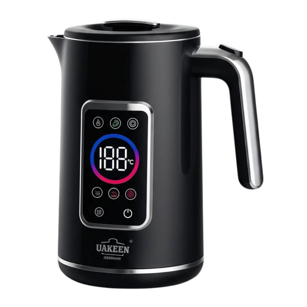 حبيبه (63) غلايه كهربائيه من يوكين ZL-041 باللون الاسود - الصورة 1