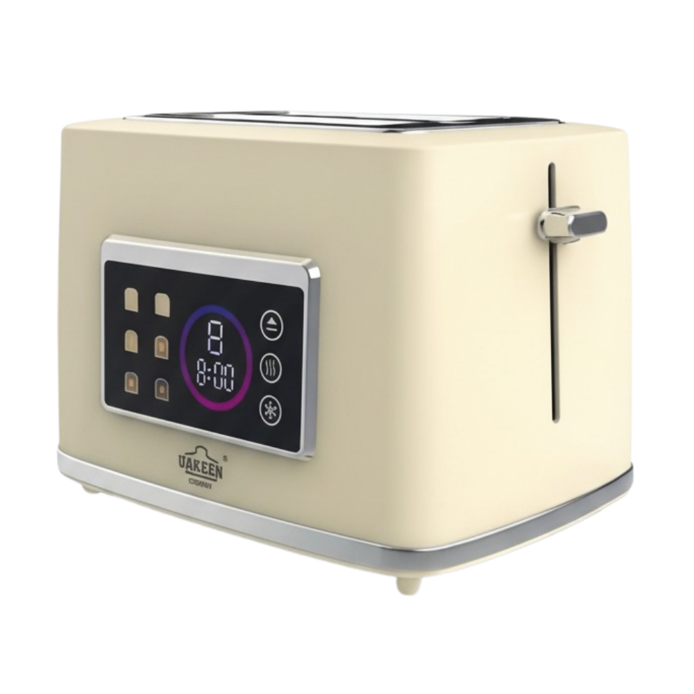 حبيبه (83) Yuken ZL-2118 Toaster in Beige - Image 1