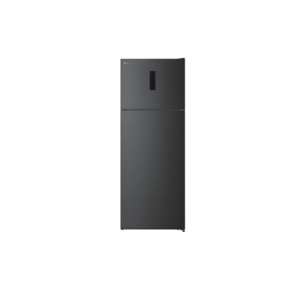 LG NoFrost Top Freezer Refrigerator , 450 Liter Inverter Motor , Black - GTF452SSAN (نسخة)