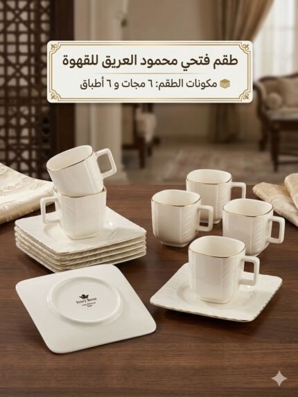 Fathi Mahmoud Al-Arabi Coffee Set