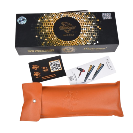 مكواه شعر احترافيه Nano gold N لفرد شعرك بطريقة صحيحة