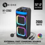 H1-2263 Speaker (Subwoofer) – Black - Image 2