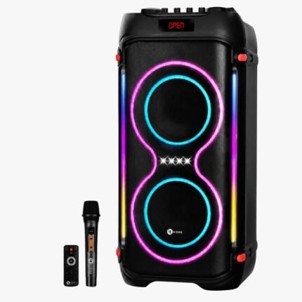 مكبر صوت (صب سماعات)اتش وان  h1- 2602 اللون اسود