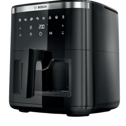 Bosch Series 6 Digital Air Fryer , 7.2 Liter , 1800 Watt Black - MAF671B0