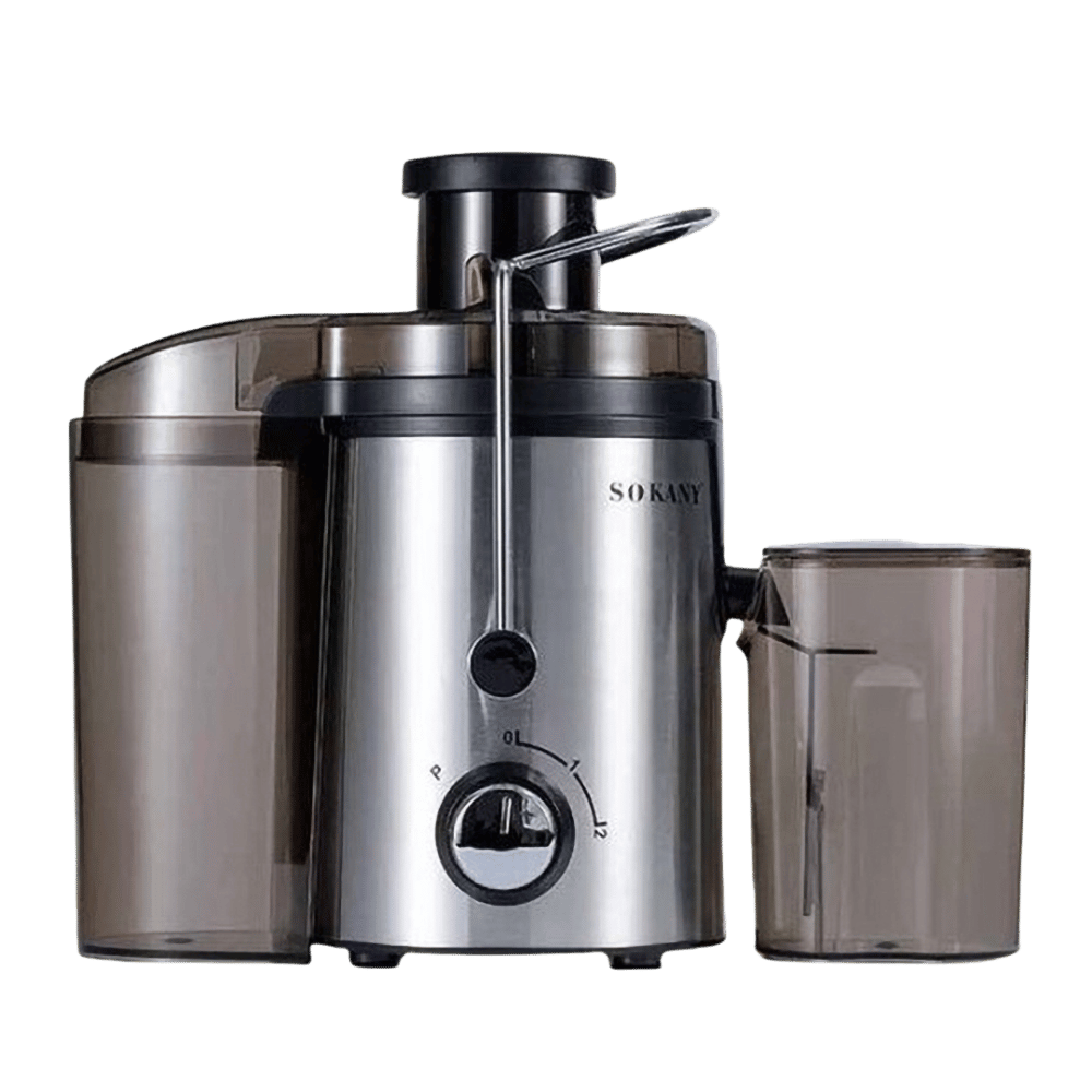 تصميم بدون عنوان (1) SOKANY Fruit Juicer – 500W – Stainless Steel – Model SK-JB-175 - Image 1