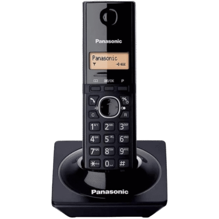 هاتف لاسلكي من باناسونيك KX-TG1711، أسود