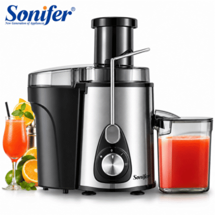 SF-5522 عصارة سونيفير طرد مركزي كهربائية 400 وات ستانلس*اسود